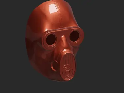 GasMask 3D print model