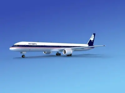 Boeing 757-300 Aeroperu 3D model