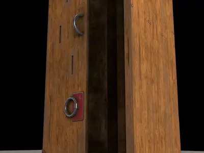Wooden Case Free 3D model