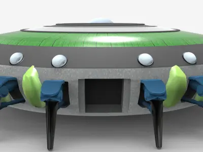 UFO Mothership 3D model