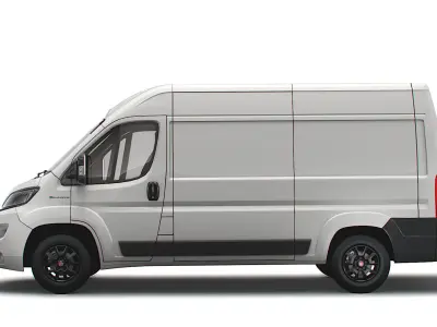 Fiat E Ducato Van L2H2 2022 3D model
