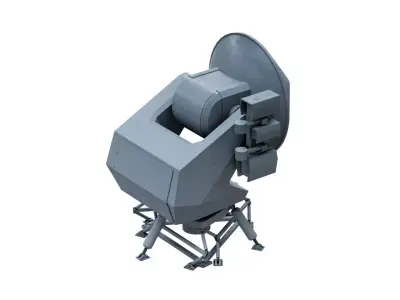 STIR 12 EO Mk2 radar 3D model