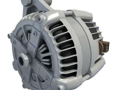Combustion Alternator 3D model