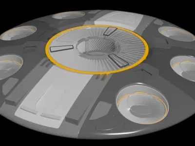 Dutch Industrial Space Company - Concept 09 - Dominic 3D model