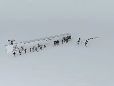 UN task force alpha android command unit ACU 3D model