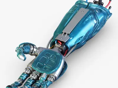 Robot hand v 1 3D model