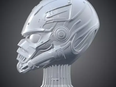 Sci-Fi Stormtrooper Inspired Helmet Bust PM-452 3D print model