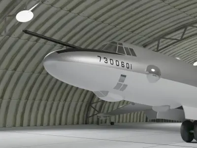 Myasishchev 3M Molot Bison-B 3D model