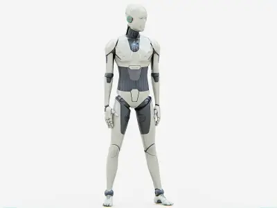 i-HOMO 01   Rigged for Unreal Engine - Unity - MIXAMO  3D model