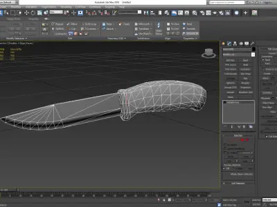 Knife Mora Companion MG Free low-poly 3D model
