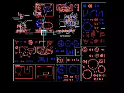 Tourbillon Clock DIY file CAD only for engineer Free 3D print model