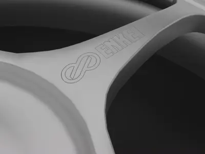 ENKEI PF06 Low-Poly Model Low-poly 3D model