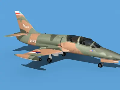 Aero Vodochody L-39C Albatross V02 3D model