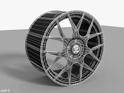 OZ Procorsa Low-poly 3D model