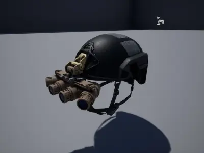 GP NVG 18 Low-poly 3D model