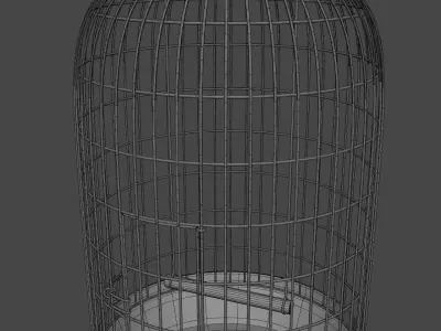 Birdcage bird cage 3D model