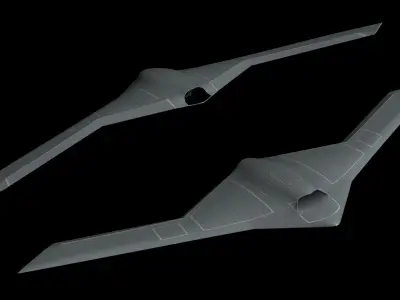 CH-7 UCAV 3D model