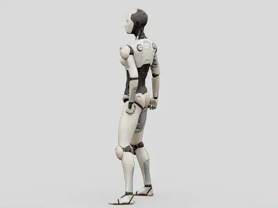 HUMANOID M-3200 Rigged for Unreal Engine - Unity - MIXAMO  3D model