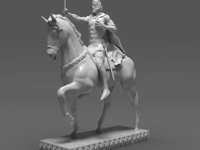 kral Tomislav - Jinete 3D print model