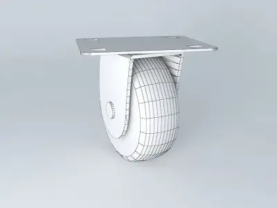Swivel Caster Free 3D model
