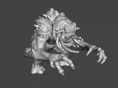 6MM SCALE FELUCIAN BULL RANCOR MODEL SCIFI OR FANTASY GAMES EPIC 3D print model