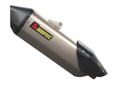 Akrapovic Exhaust Low-poly 3D model