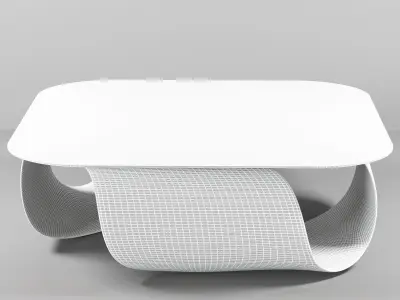 Coffee table Free 3D model 9
