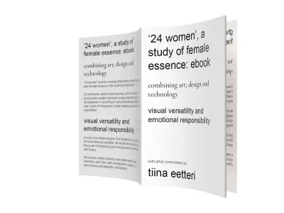 A4 magazine tabloid pages flipping Low-poly 3D model