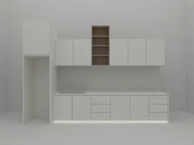 kitchen cabinet Free 3D model shop