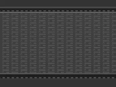Cable Tray 600mm x 3000mm TYPE2 3D model