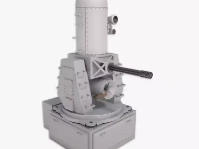Phalanx CIWS 3D model