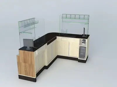 Kit512 Shopping Checkout -Restaurants Lanchonentes Bakeries B... Free 3D model