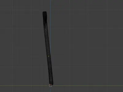 High-Poly PBR Axe tree stump being cut with Free 3D model