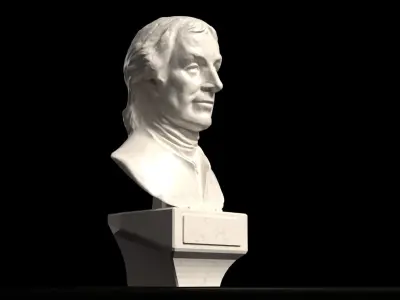 Joseph Priestley - 3D Printable FBX-STL-GLB-OBJ 3D print model