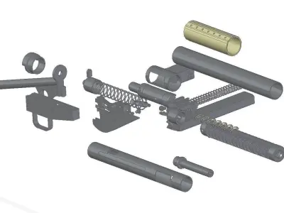 STEN MkII S 3D model