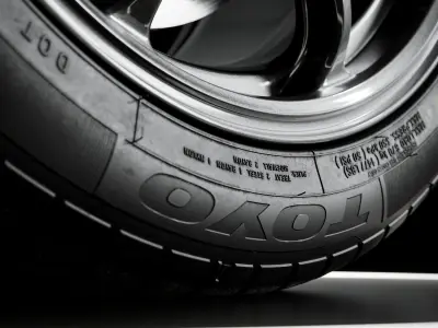 Toyo Proxes TR1 225 45 R17 3D model