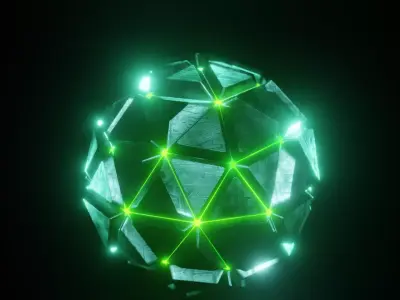 Alien org artifact 3D model