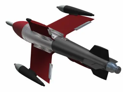 Ruhrstahl X-4 3D model