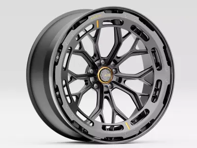 AL13 R80-109R Rim 3D model