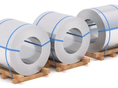 Steel Coil 3D model