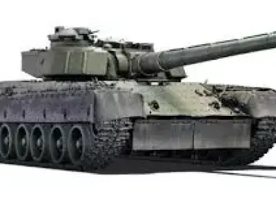 Object 292 T80 Soviet Union Free 3D print model