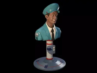 Total Recall Johnny Cab 3D print model