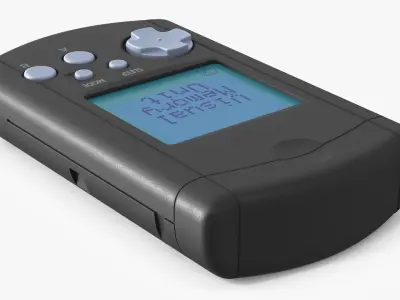 Portable Game Memory Unit 3D model