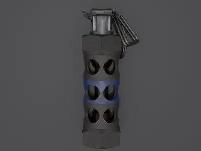 M84 Flashbang Grenade 3D model