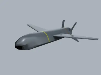 Kawasaki Anti-ship Missile 3D model