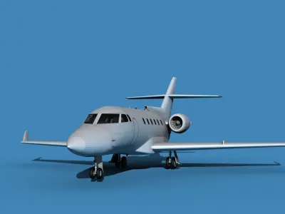 Hawker Siddley 800SR V00 3D model