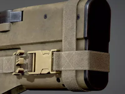 Submission gun 3d model1 3D model