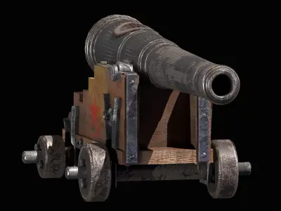 Medieval 24 Ponder - Game Ready - Unreal Engine Low-poly 3D model