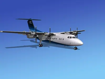 Dehavilland DHC-7 LTB 3D model