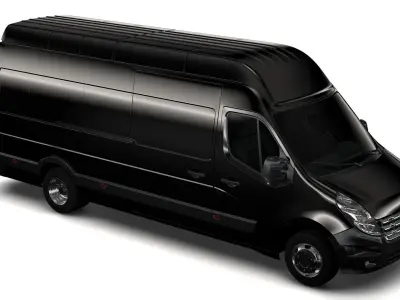 Renault Master L4H3 Van 2010 3D model
